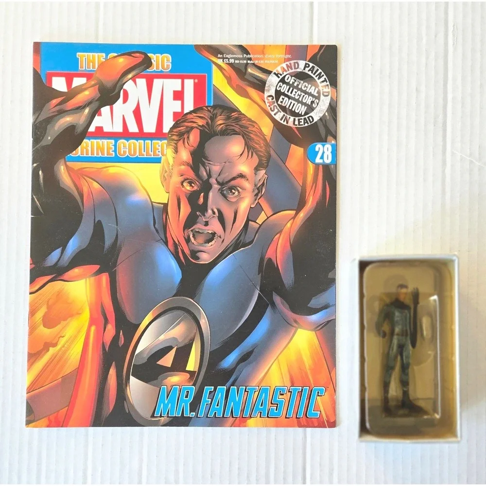 Eaglemoss 1:16 Classic Fantastic Four, Galactus, Silver Surfer and Dr. Doom‎
